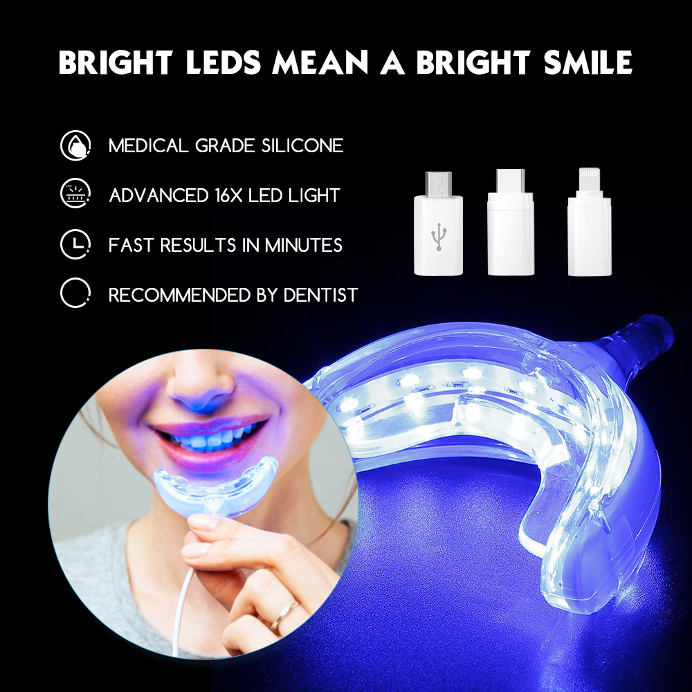 Teeth Whitening Kit - Luxsmile Smart LED Teeth Whitening Portable