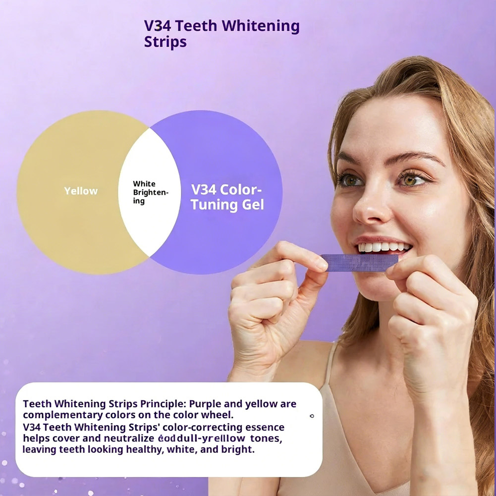 7pcs Purple Teeth Whitening St - Teeth Whitening Kit recension och pris