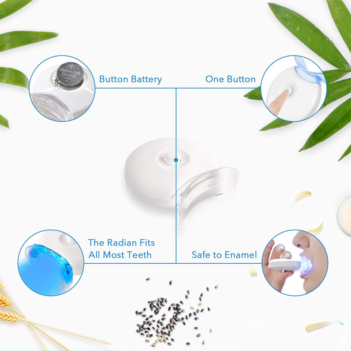 Teeth Whitening Kit - 5X LED L - Teeth Whitening Kit recension och pris
