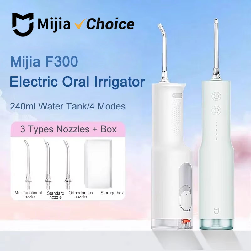 Mijia Electric Oral Irrigator  - Teeth Whitening Mouthwash recension och pris
