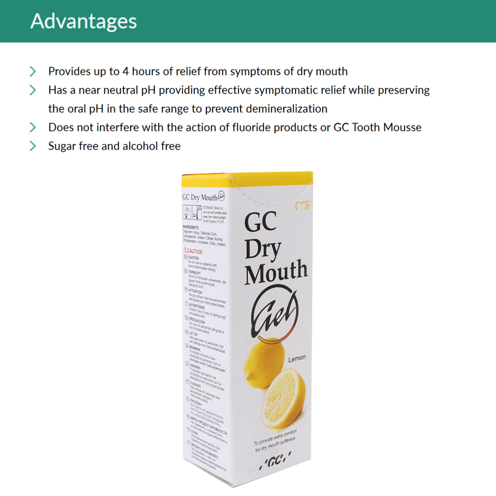 Dry Mouth Relief Gel Treatment - Teeth Whitening Near Me recension och pris