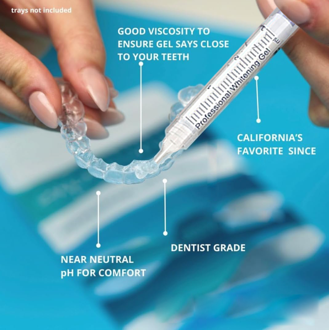 Teeth Whitening Gel Refill Syr - Teeth Whitening Kit recension och pris