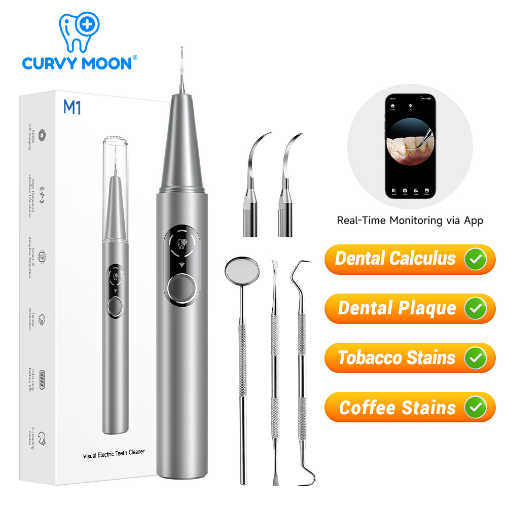 CURVY MOON Visible Electric Ul - Teeth Whitening Mouthwash recension och pris