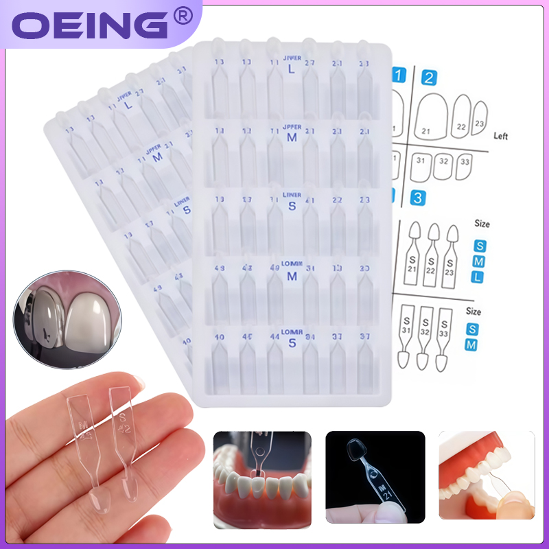1 Set Dental Veneer Mould Kit  - Teeth Whitening Moulds recension och pris