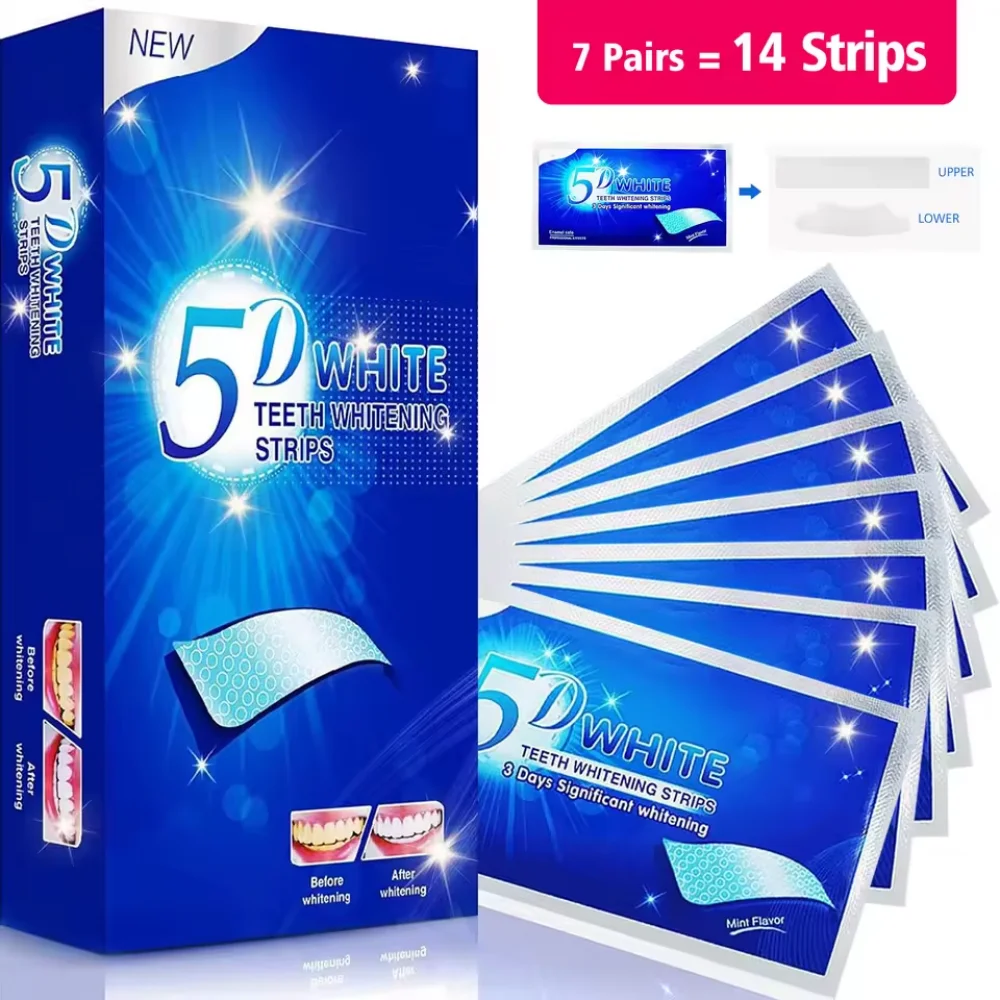 3D/5D/9D Teeth Whitening Strip - Teeth Whitening Kit recension och pris