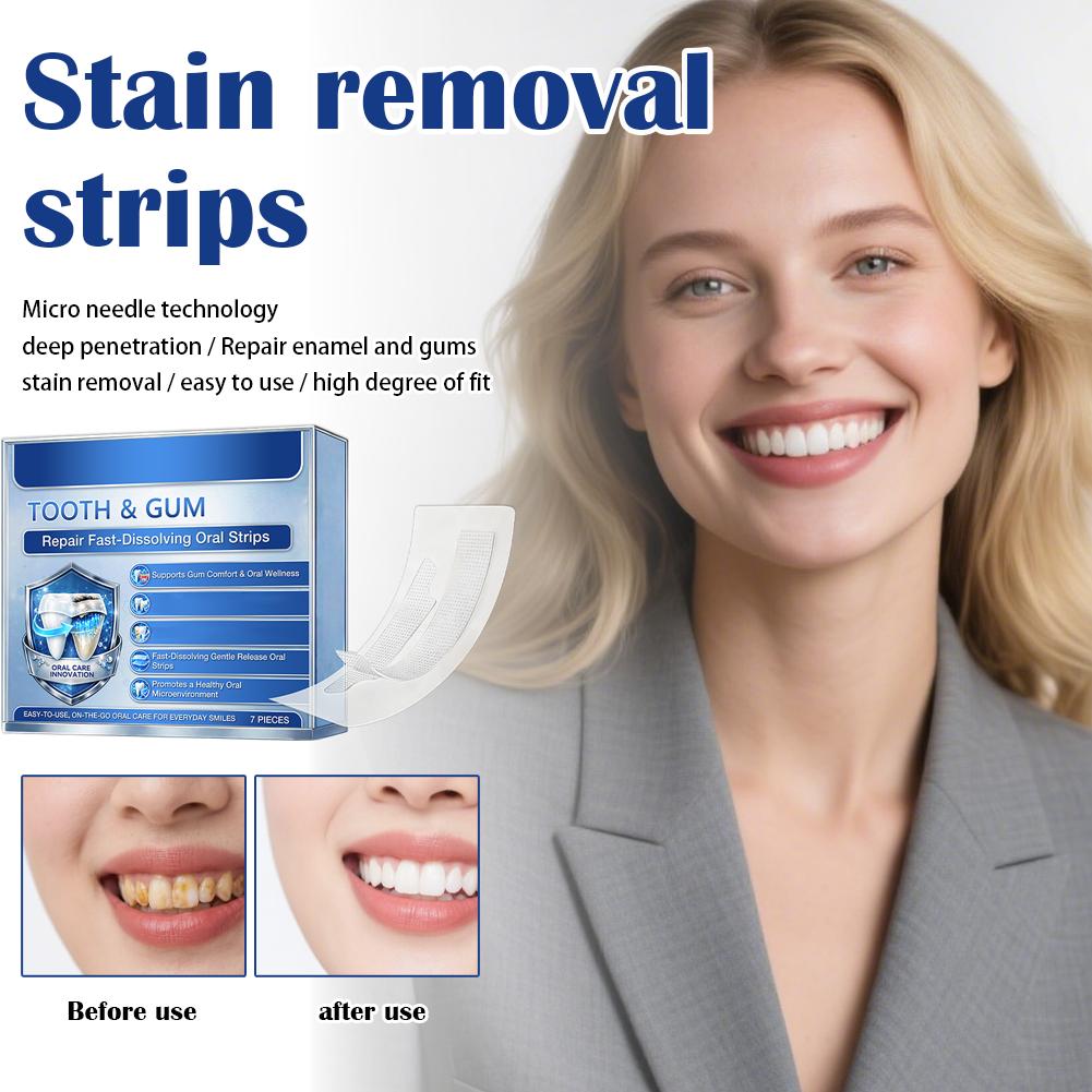 7pcs Teeth Whitening Strips Wh - Teeth Whitening Kit recension och pris