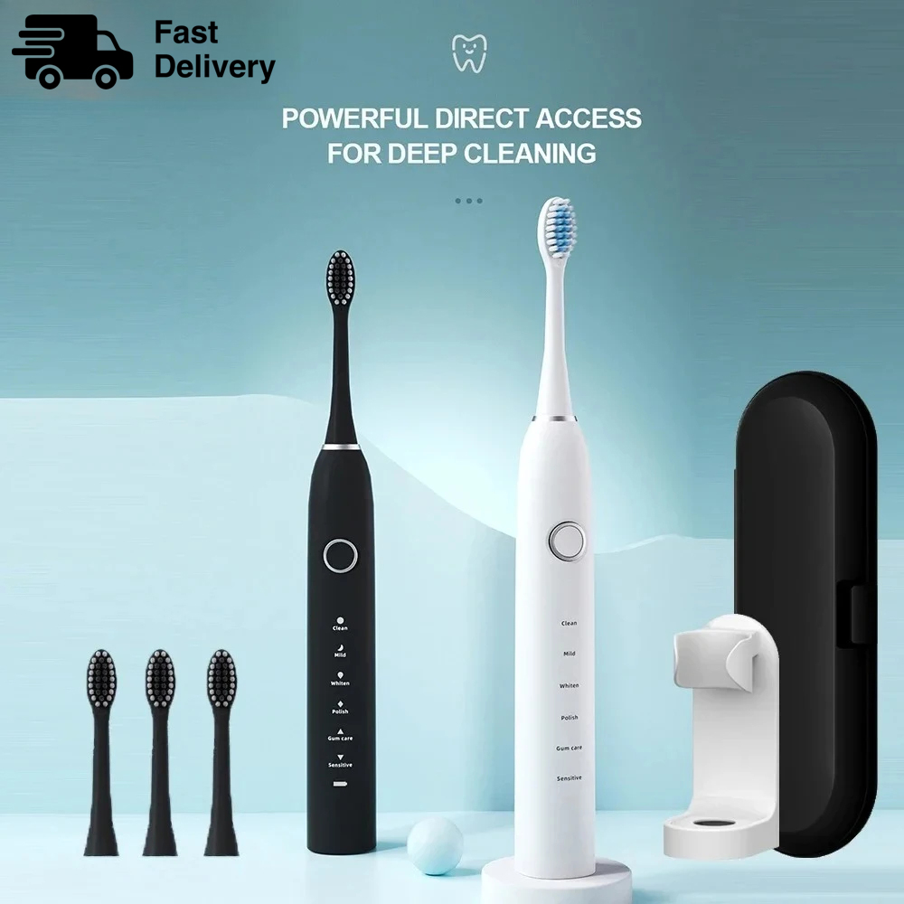 KLXKLX Sonic Electric Toothbru - Teeth Whitening Kit recension och pris
