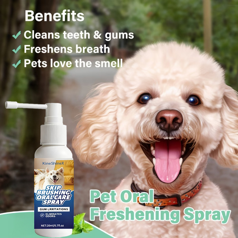Pet Oral Freshening Spray, Pet - Teeth Whitening Mouthwash recension och pris
