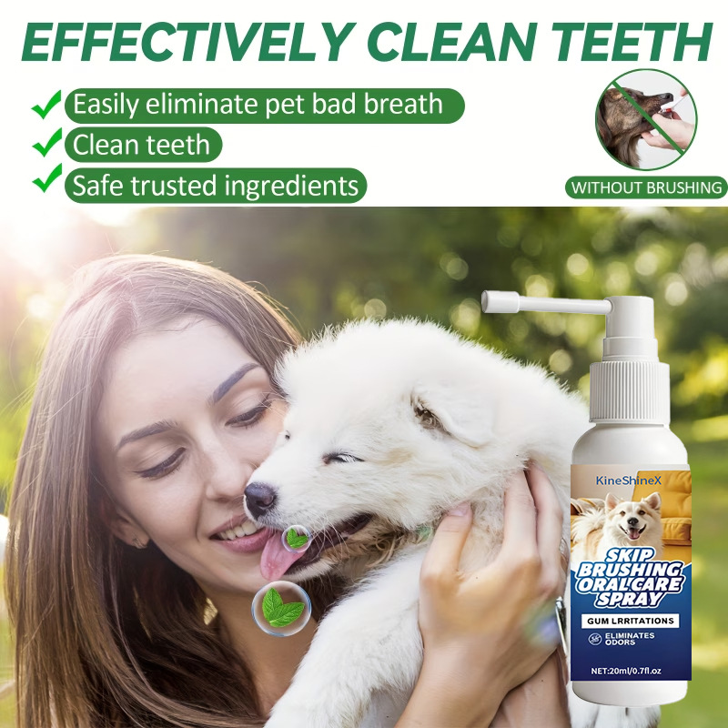 Pet Oral Freshening Spray, Pet - Teeth Whitening Mouthwash recension och pris